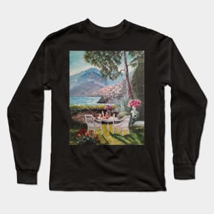 Lunch at Lake Como Long Sleeve T-Shirt